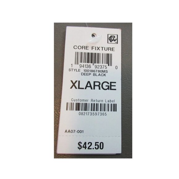 INC Women's Polyester Blend Satin Lace-Trim Chemise Nightgown, Black, XL - Picture 4 of 6